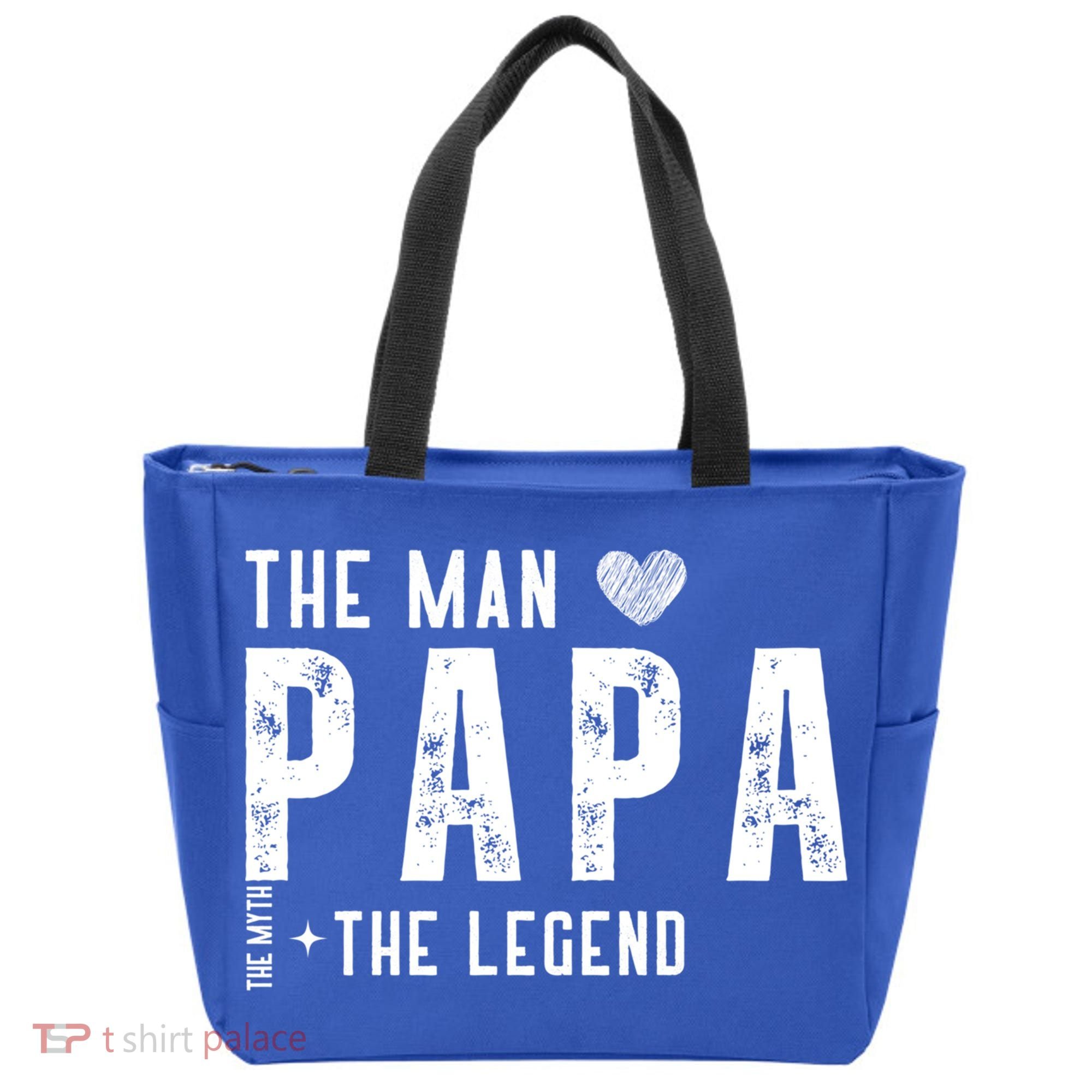 The Papa The Myth The Legend Fathers Day Gift Tote Bag