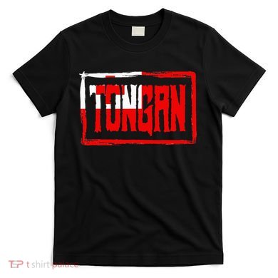 Tongan Pride Tonga Flag Polynesian Stylish Retro T-Shirt