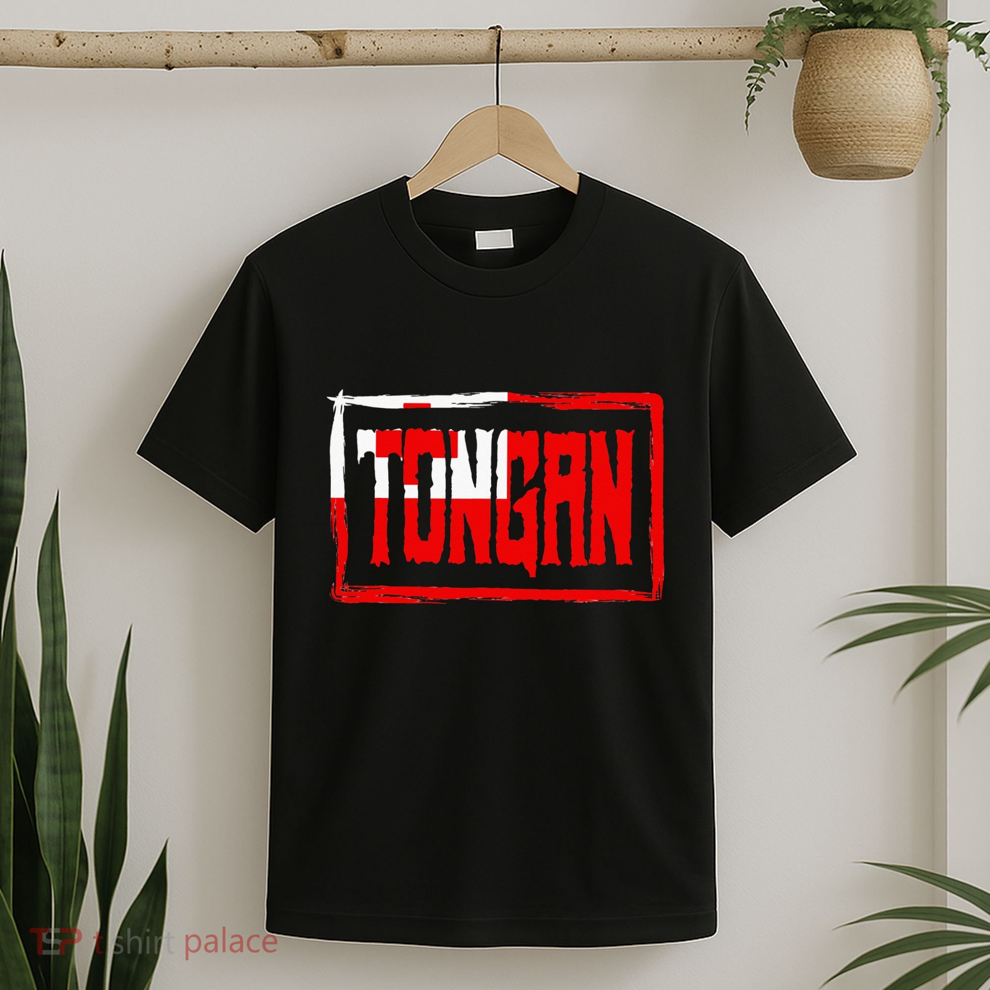 Tongan Pride Tonga Flag Polynesian Stylish Retro T-Shirt