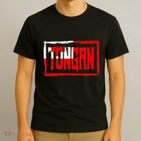 Tongan Pride Tonga Flag Polynesian Stylish Retro T-Shirt thumb 3