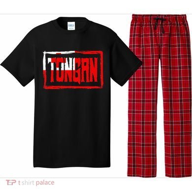 Tongan Pride Tonga Flag Polynesian Stylish Retro Pajama Set