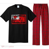 Tongan Pride Tonga Flag Polynesian Stylish Retro Pajama Set thumb 0