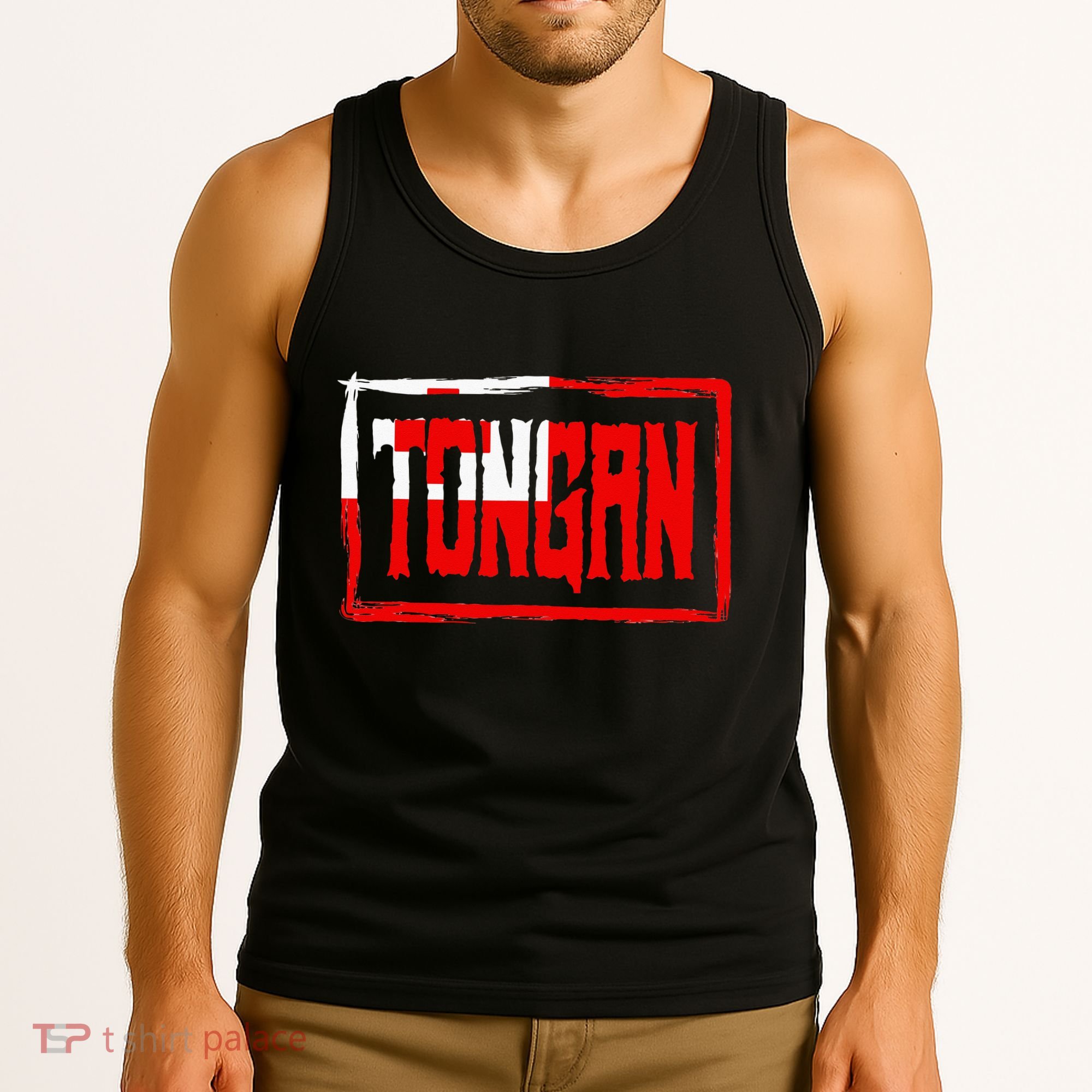 Tongan Pride Tonga Flag Polynesian Stylish Retro Tank Top