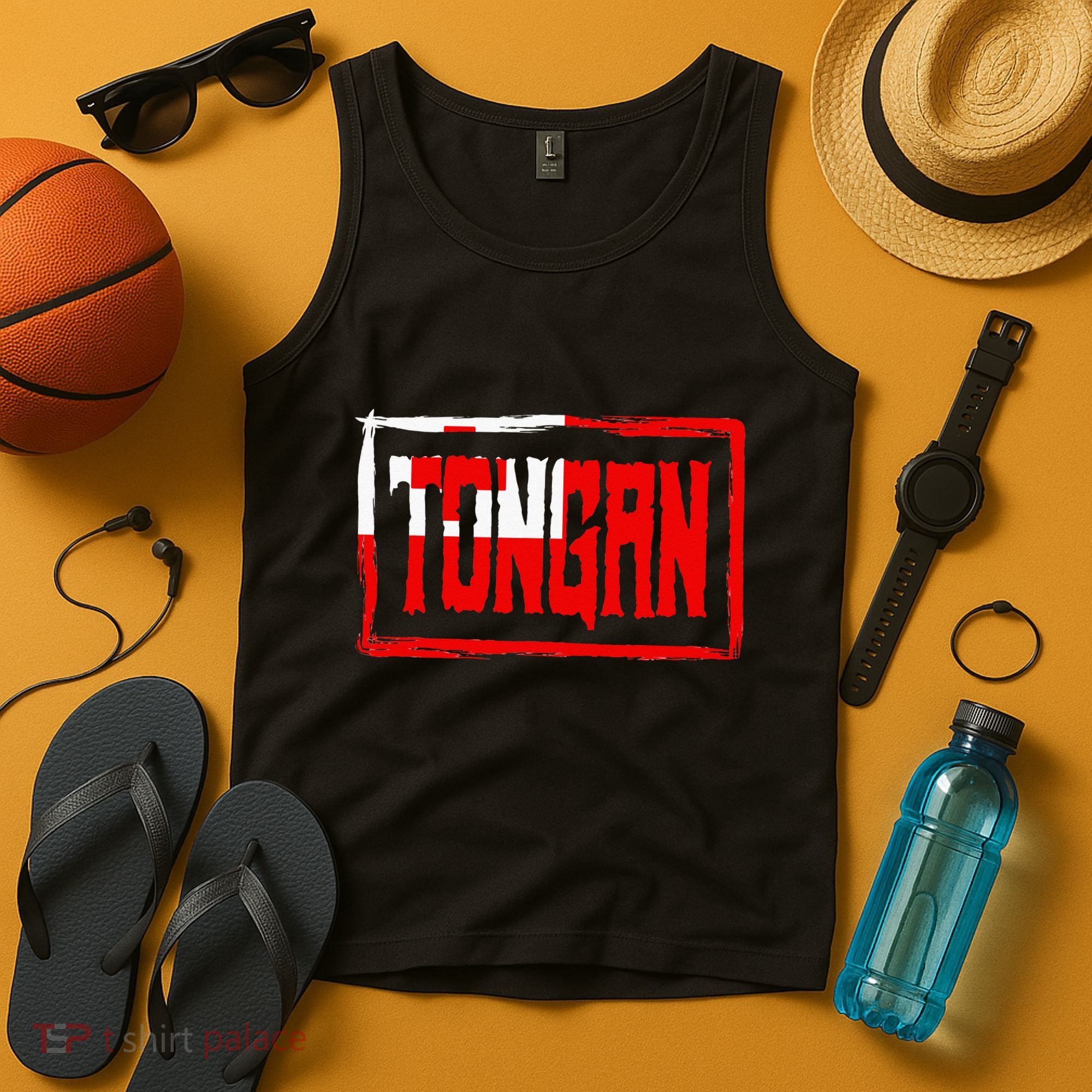 Tongan Pride Tonga Flag Polynesian Stylish Retro Tank Top
