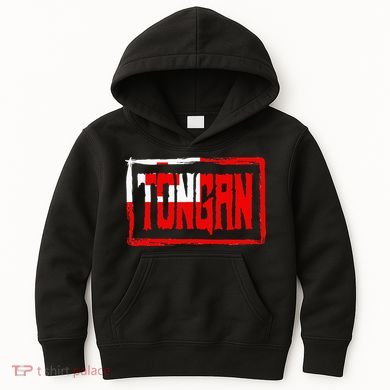 Tongan Pride Tonga Flag Polynesian Stylish Retro Kids Hoodie