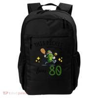 THIS PICKLE TURNS 80 PICKLEBALL 80th BIRTHDAY Backpack thumb 0