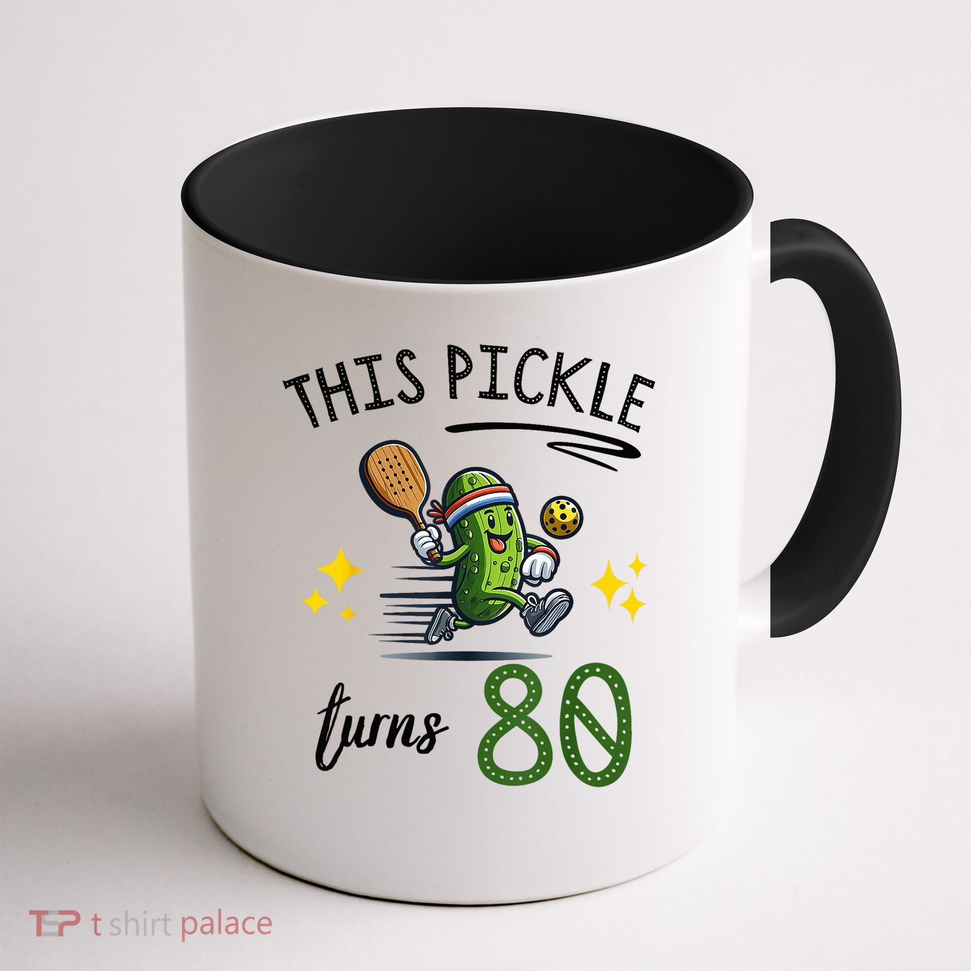THIS PICKLE TURNS 80 PICKLEBALL 80th BIRTHDAY Coffee Mug