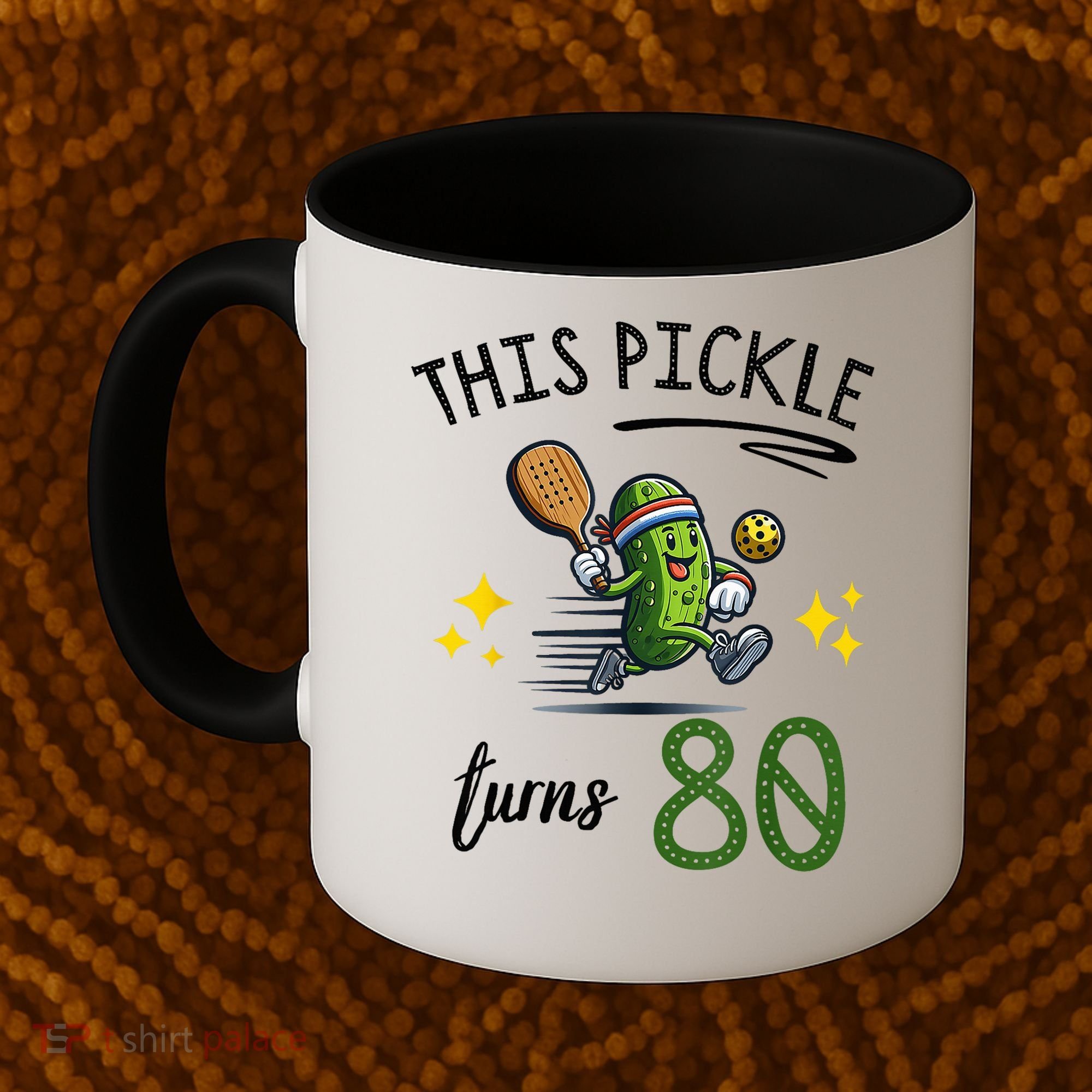 THIS PICKLE TURNS 80 PICKLEBALL 80th BIRTHDAY Coffee Mug