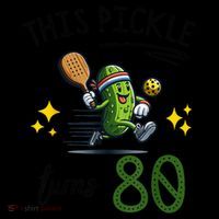 THIS PICKLE TURNS 80 PICKLEBALL 80th BIRTHDAY Coffee Mug thumb 5