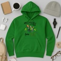 THIS PICKLE TURNS 80 PICKLEBALL 80th BIRTHDAY Hoodie thumb 3
