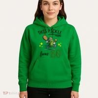 THIS PICKLE TURNS 80 PICKLEBALL 80th BIRTHDAY Hoodie thumb 5