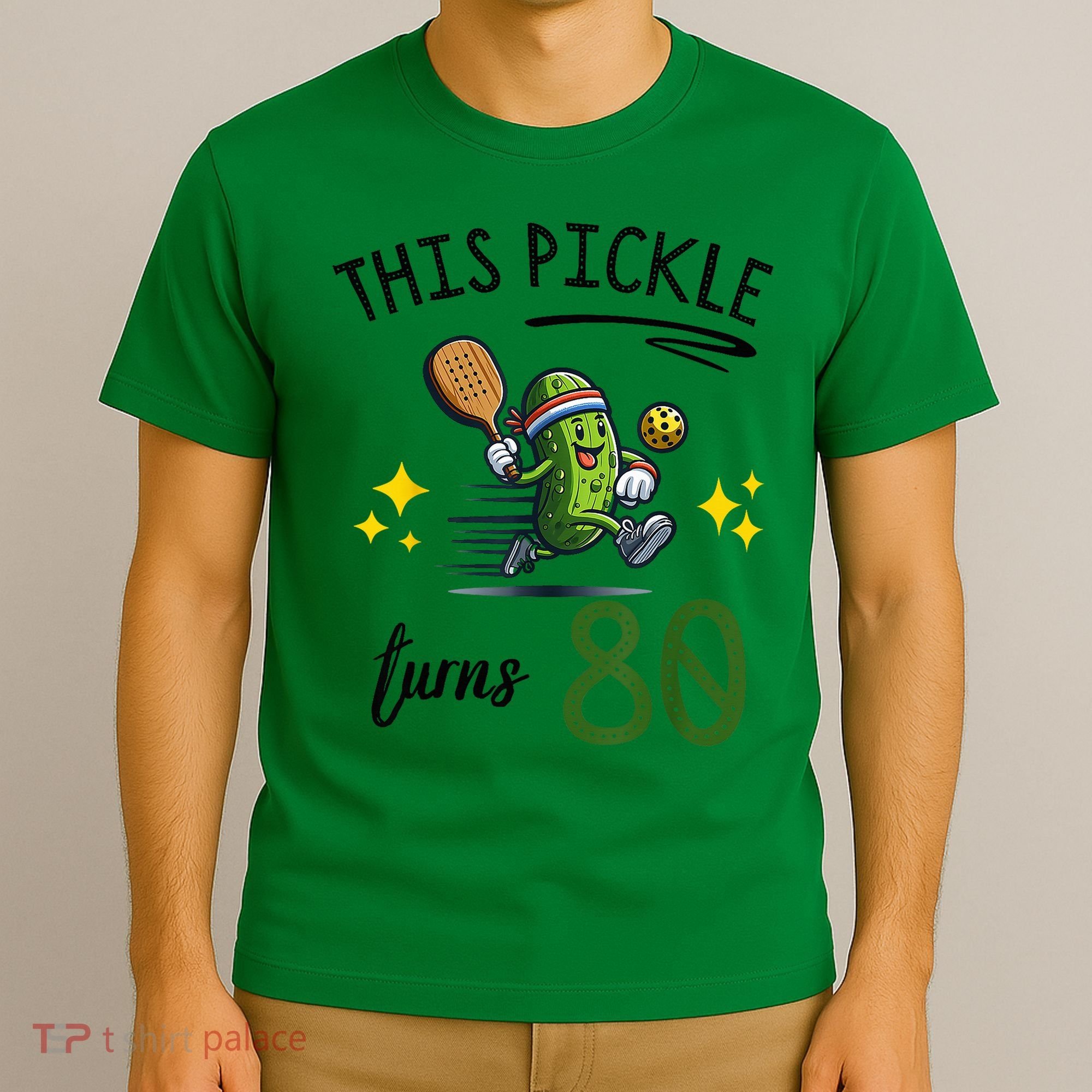 THIS PICKLE TURNS 80 PICKLEBALL 80th BIRTHDAY T-Shirt