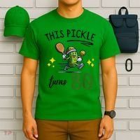 THIS PICKLE TURNS 80 PICKLEBALL 80th BIRTHDAY T-Shirt thumb 6