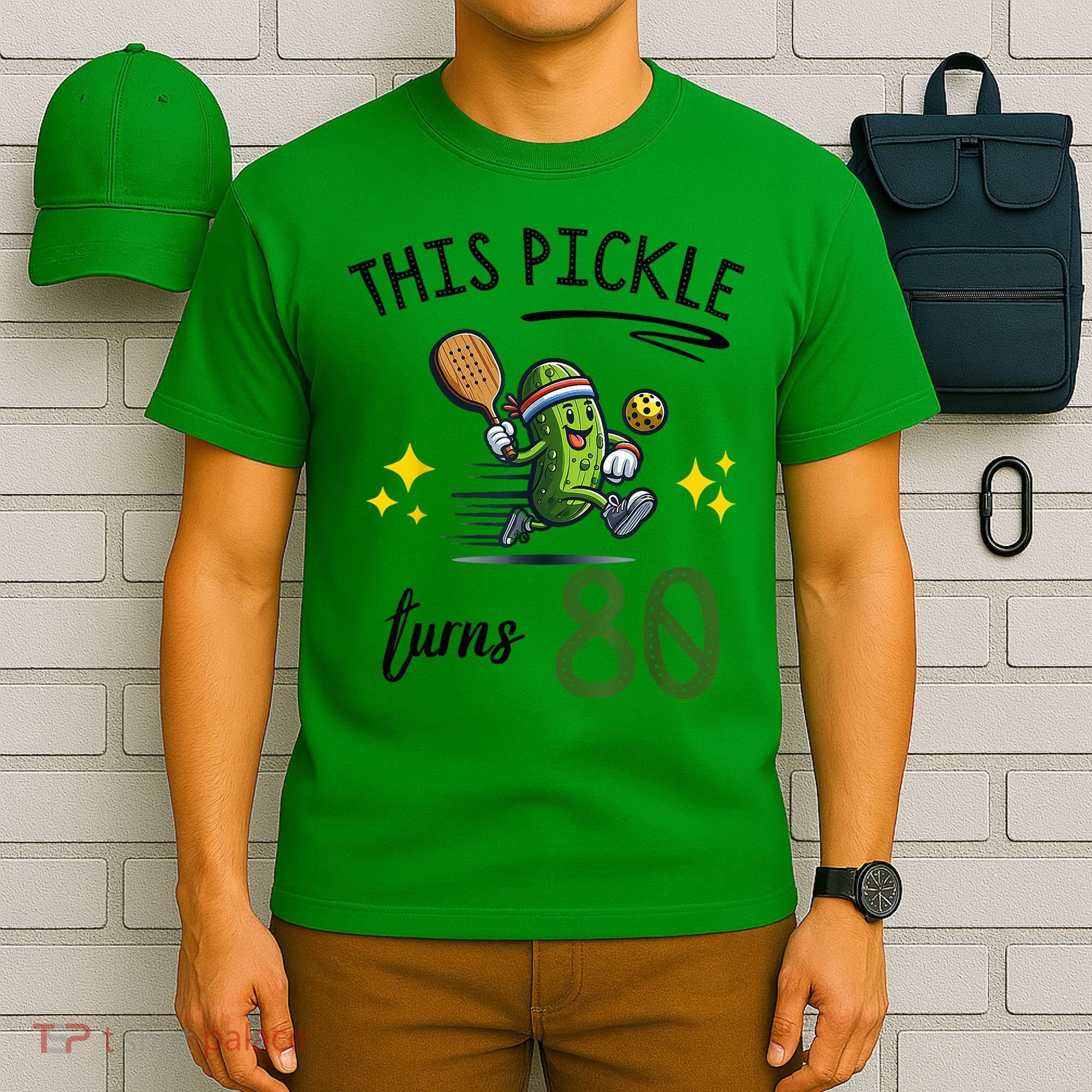 THIS PICKLE TURNS 80 PICKLEBALL 80th BIRTHDAY T-Shirt