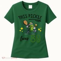 THIS PICKLE TURNS 80 PICKLEBALL 80th BIRTHDAY Women's T-Shirt thumb 0