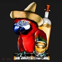 Tequilla Parrot Doggie Tank thumb 4