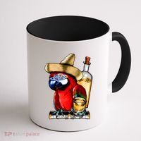 Tequilla Parrot Coffee Mug thumb 1