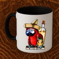 Tequilla Parrot Coffee Mug thumb 2