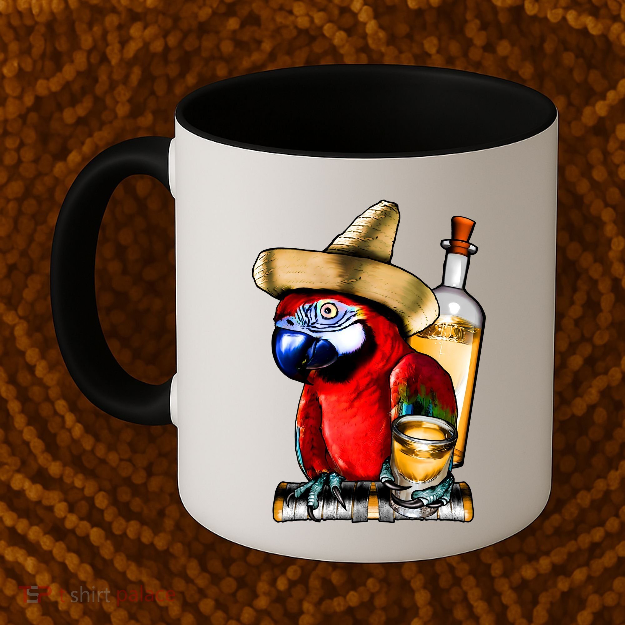 Tequilla Parrot Coffee Mug