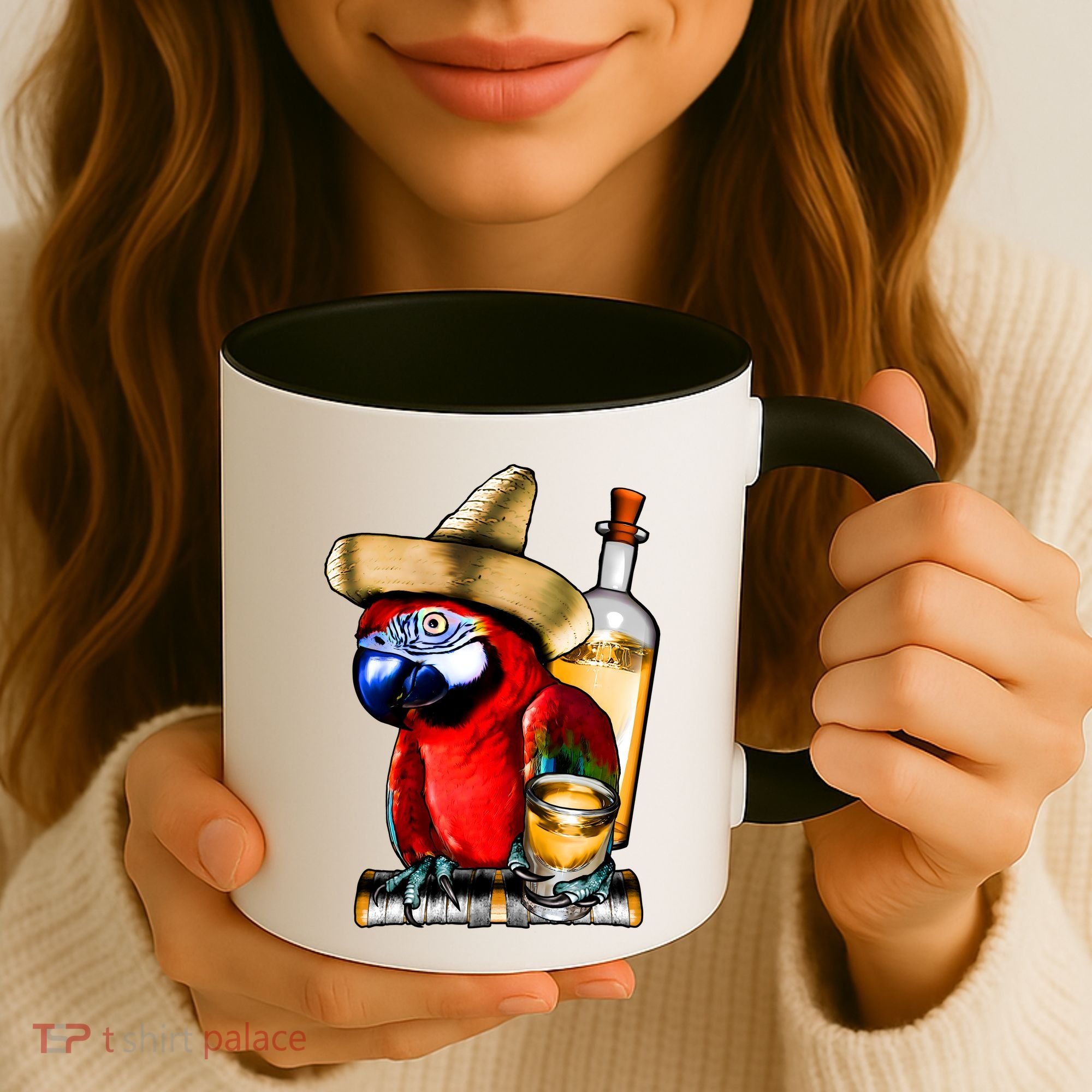 Tequilla Parrot Coffee Mug