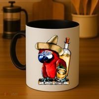 Tequilla Parrot Coffee Mug thumb 4