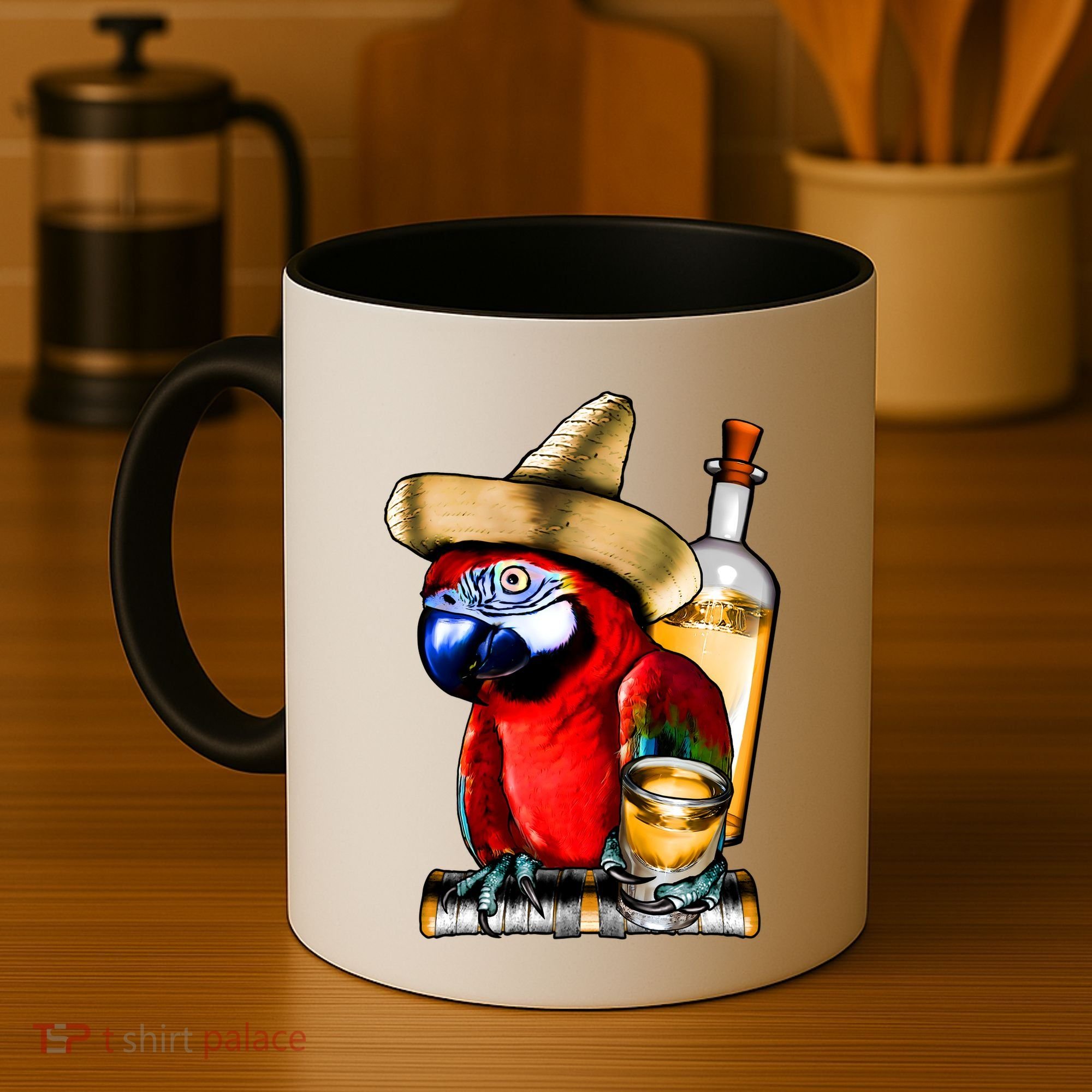Tequilla Parrot Coffee Mug