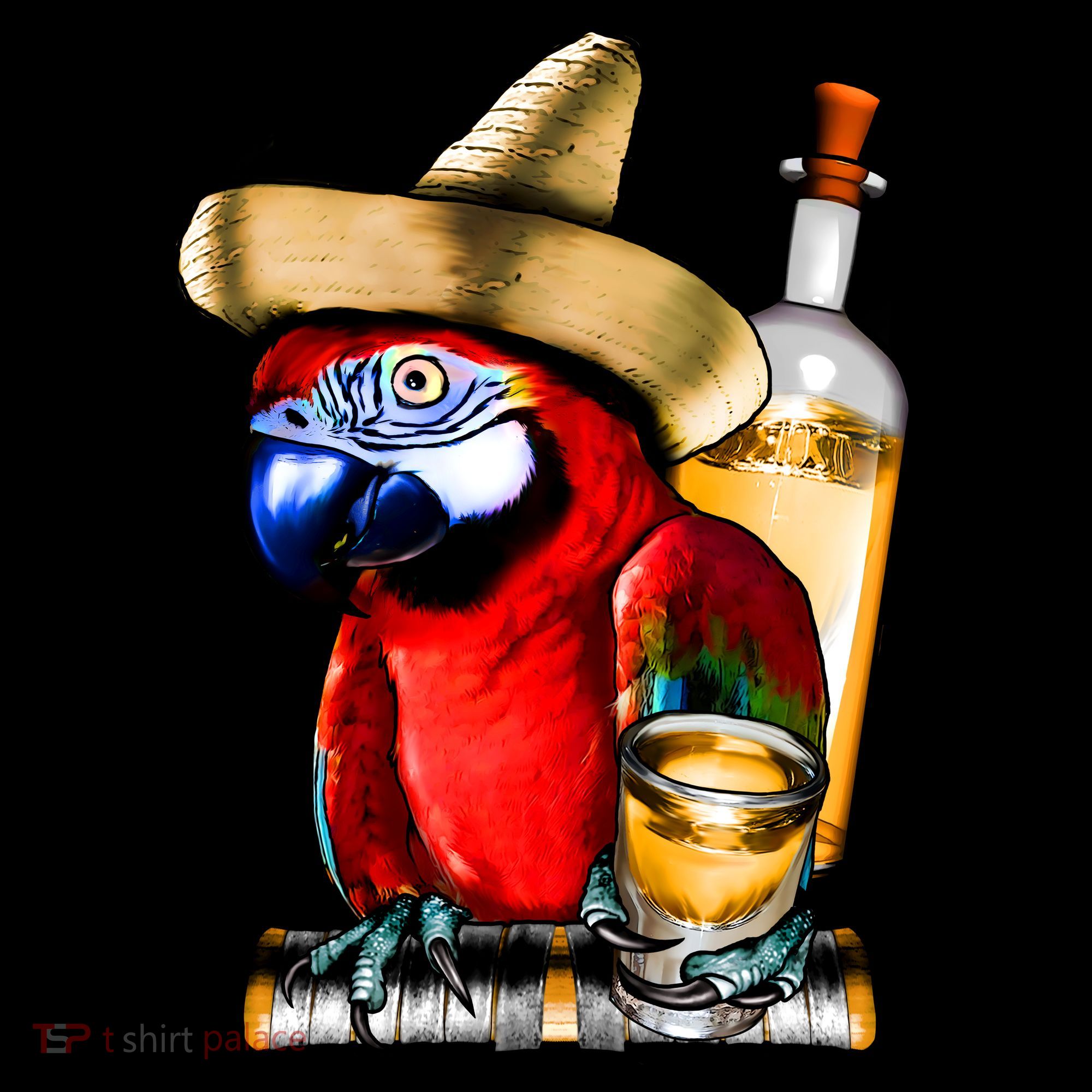 Tequilla Parrot Coffee Mug
