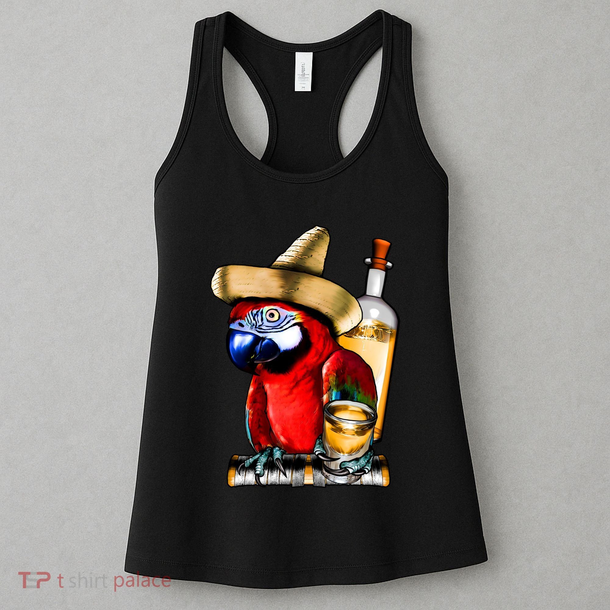 Tequilla Parrot Women's Tank Top
