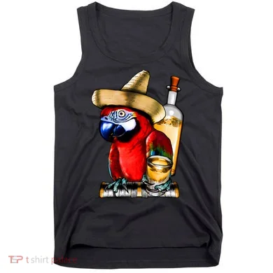 Tequilla Parrot Tank Top
