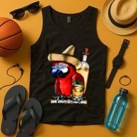 Tequilla Parrot Tank Top thumb 4