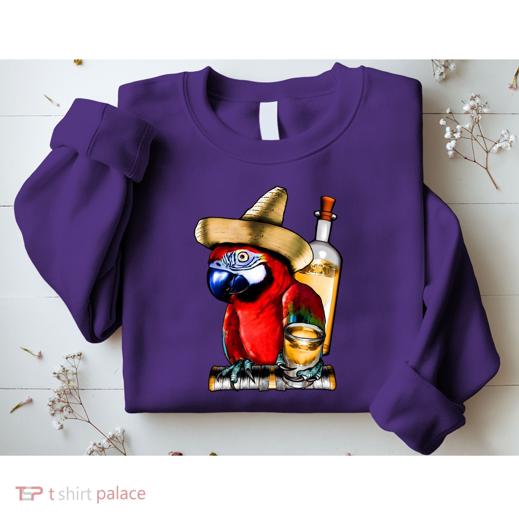 Tequilla Parrot Sweatshirt