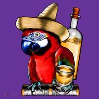 Tequilla Parrot Toddler Hoodie thumb 2
