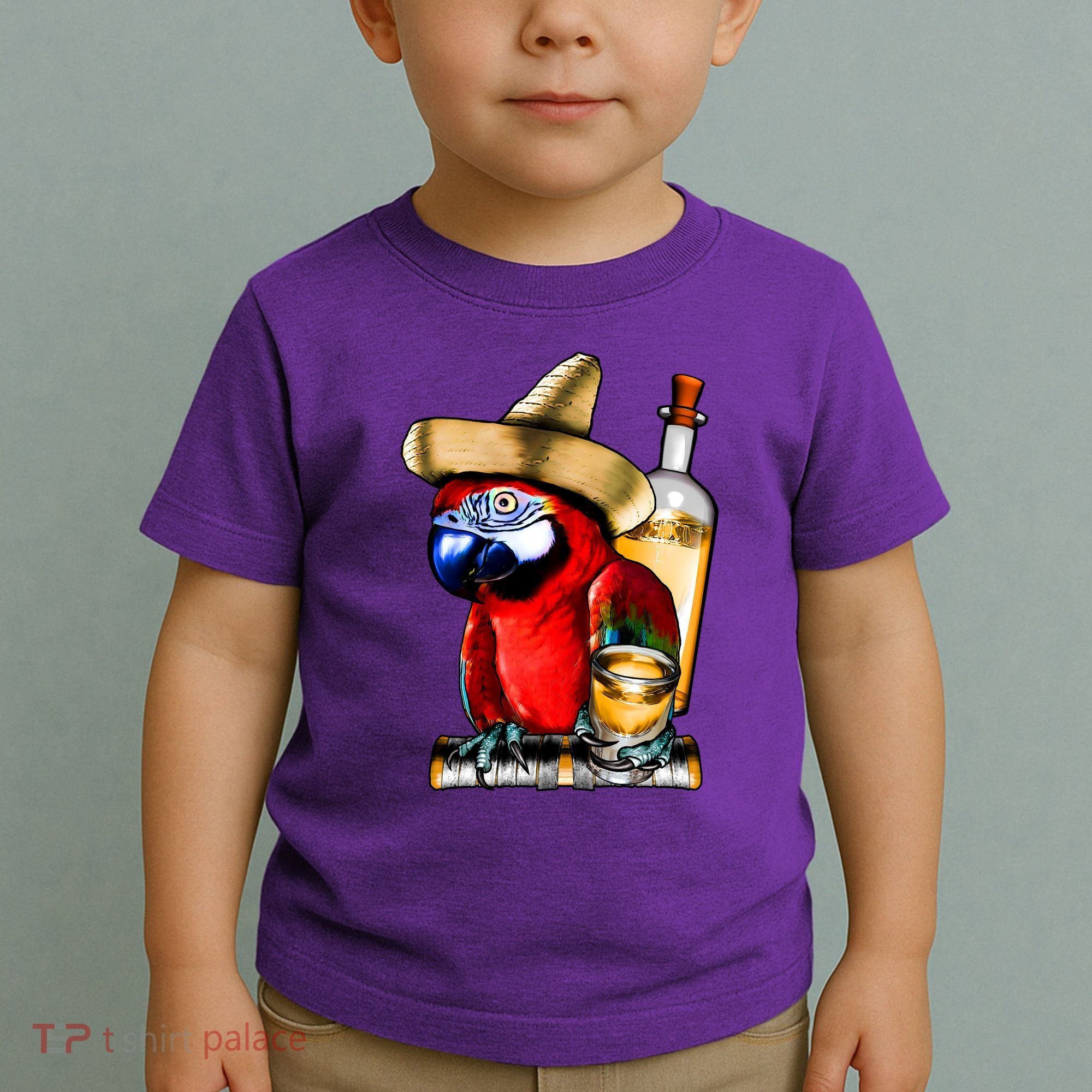 Tequilla Parrot Toddler T-Shirt
