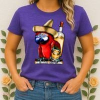 Tequilla Parrot Women's T-Shirt thumb 2