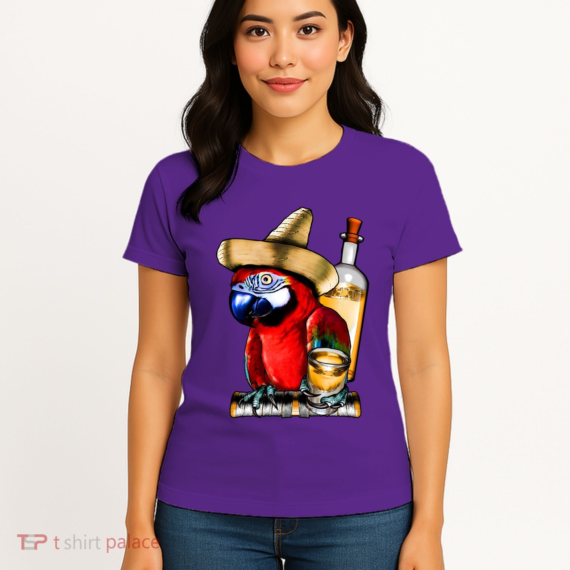 Tequilla Parrot Women's T-Shirt