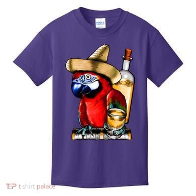 Tequilla Parrot Kids T-Shirt
