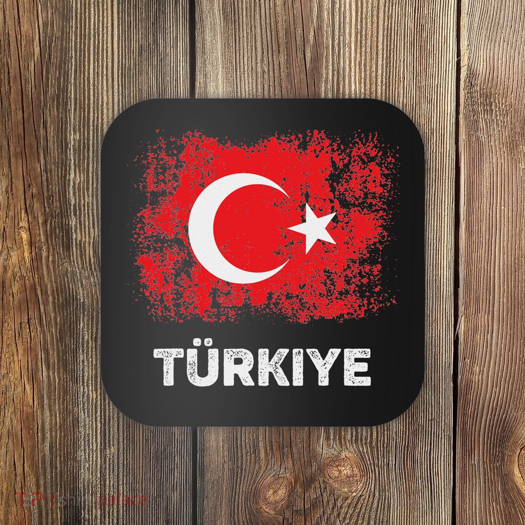 Turkish Patriot Turkiye Republic Day Turkish Flag Coaster
