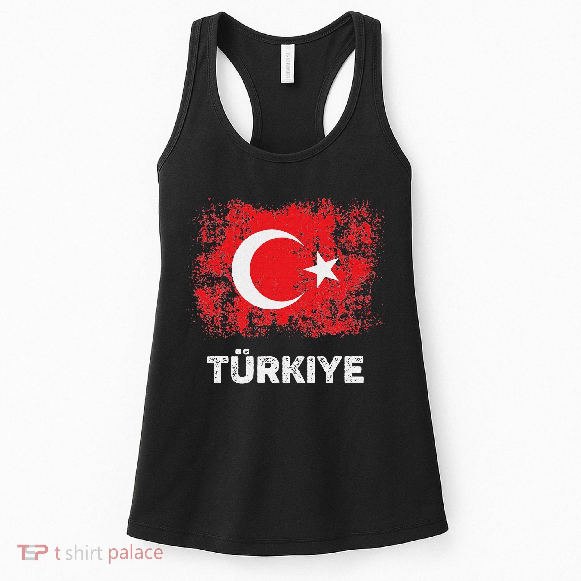 Turkish Patriot Turkiye Republic Day Turkish Flag Women's Tank Top