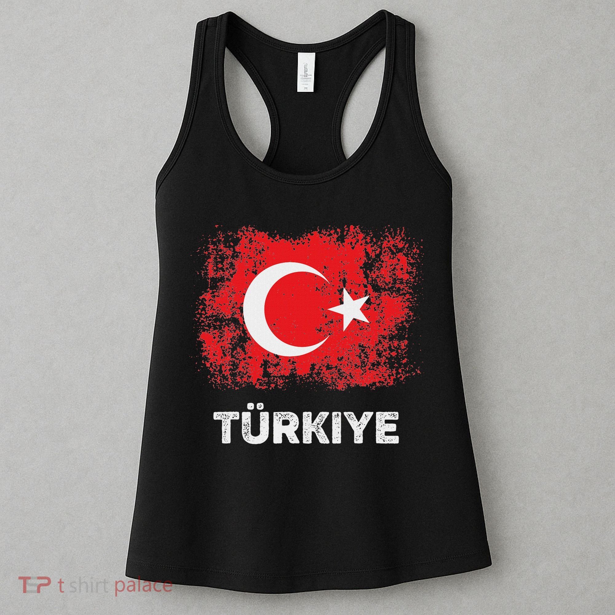 Turkish Patriot Turkiye Republic Day Turkish Flag Women's Tank Top