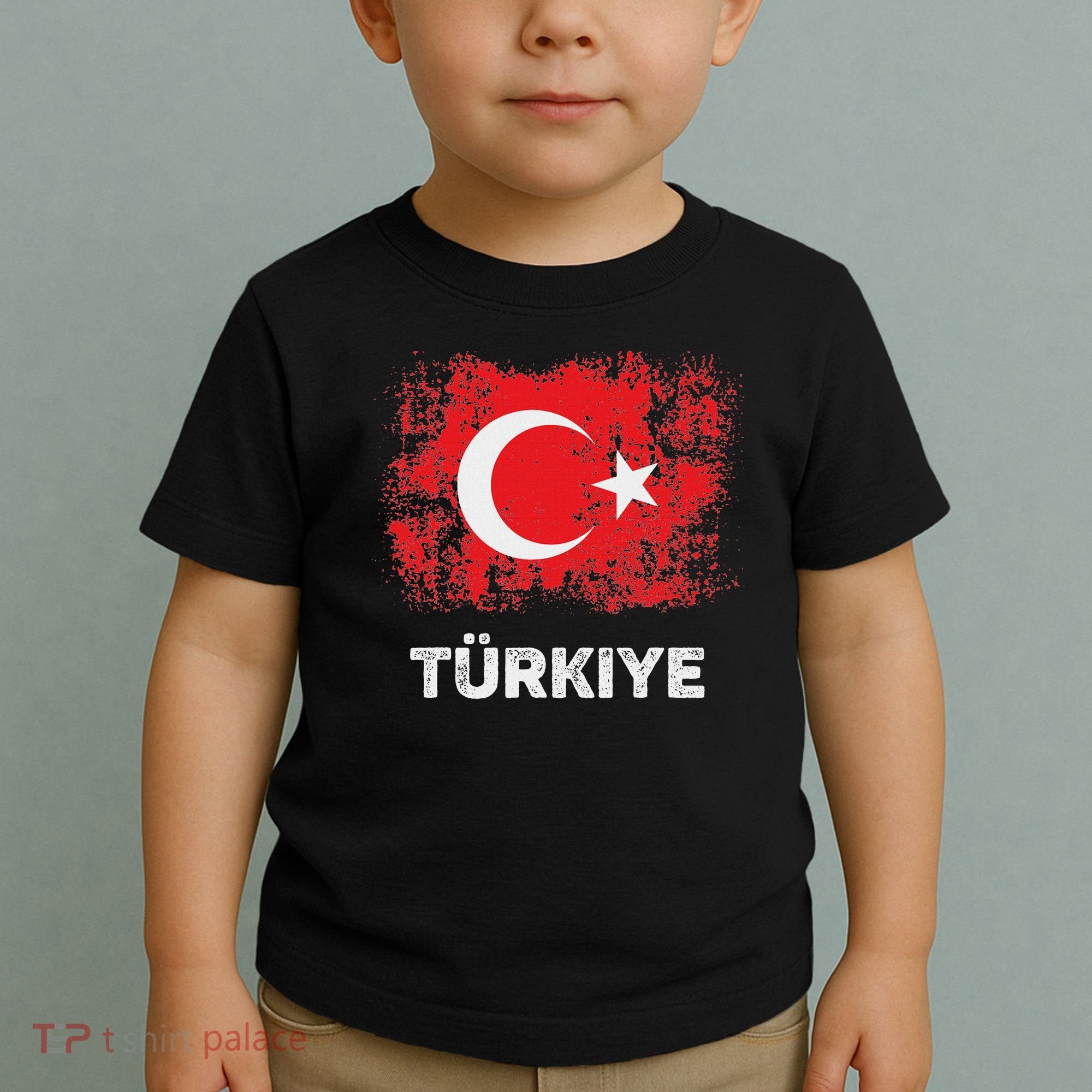 Turkish Patriot Turkiye Republic Day Turkish Flag Toddler T-Shirt