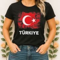 Turkish Patriot Turkiye Republic Day Turkish Flag Women's T-Shirt thumb 2