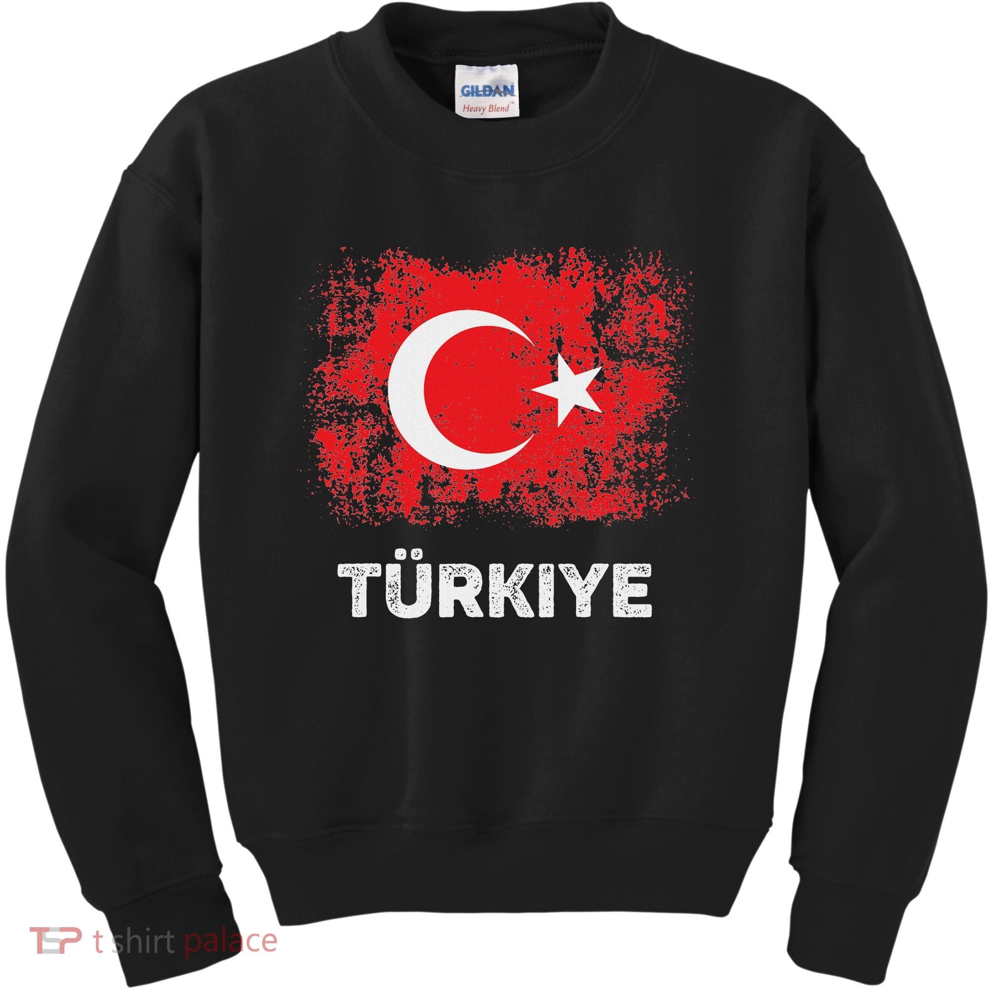 Turkish Patriot Turkiye Republic Day Turkish Flag Kids Sweatshirt