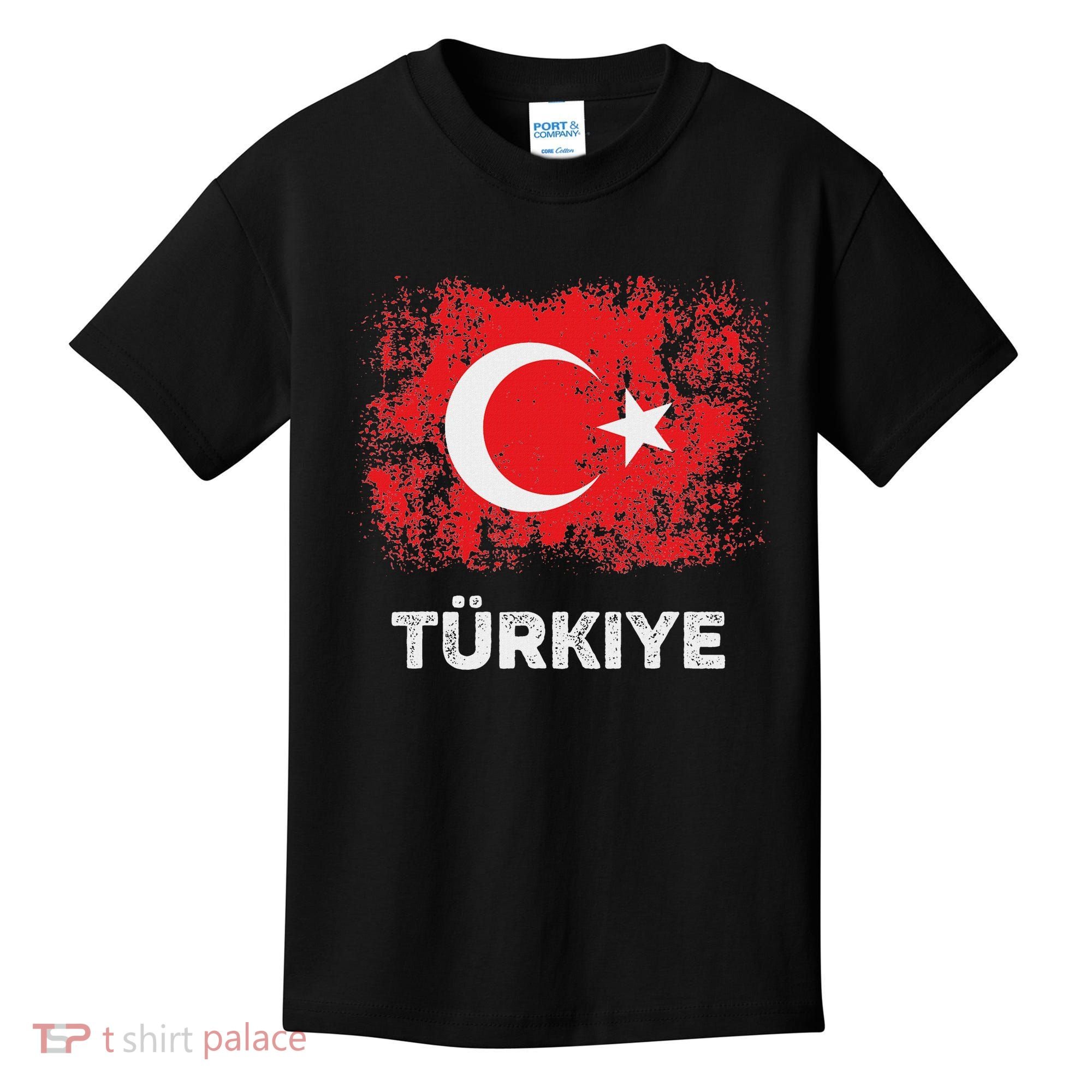Turkish Patriot Turkiye Republic Day Turkish Flag Kids T-Shirt