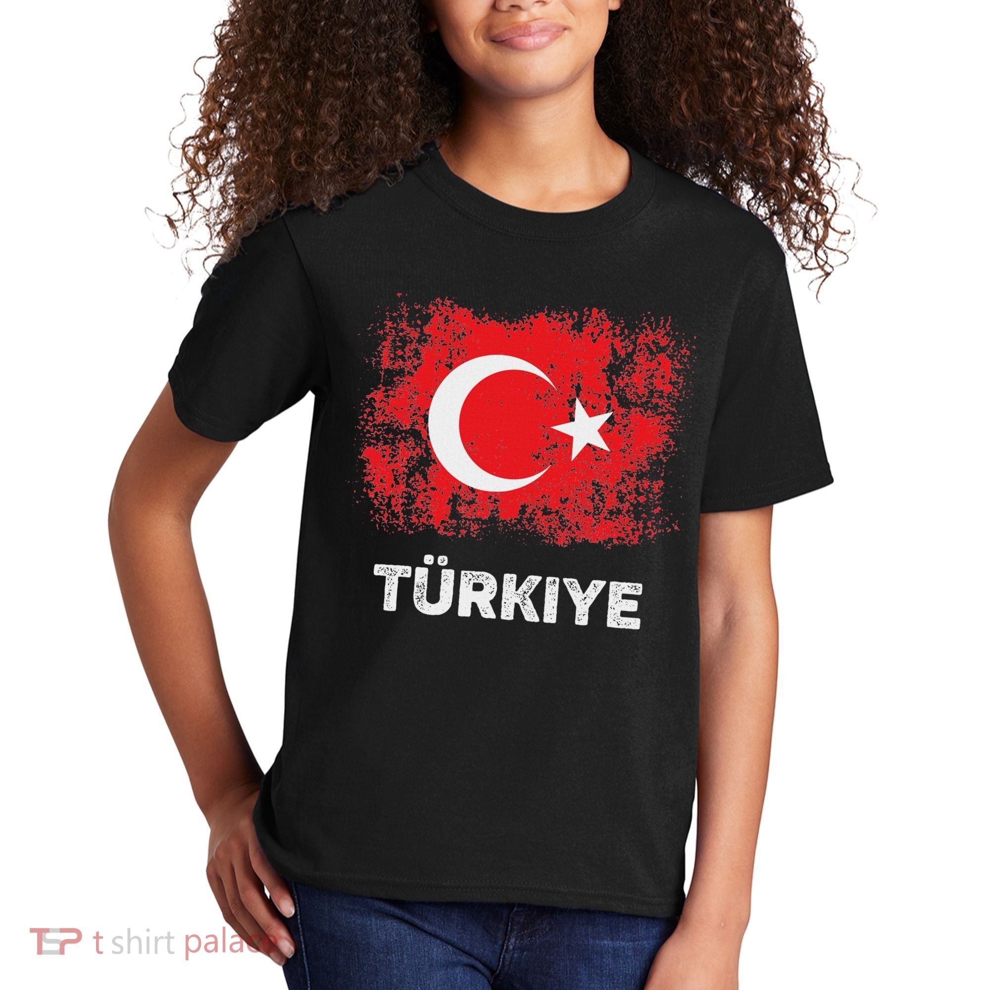 Turkish Patriot Turkiye Republic Day Turkish Flag Kids T-Shirt
