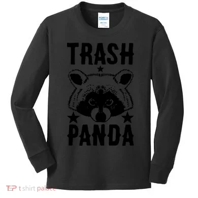 Trash Panda Kids Long Sleeve Shirt
