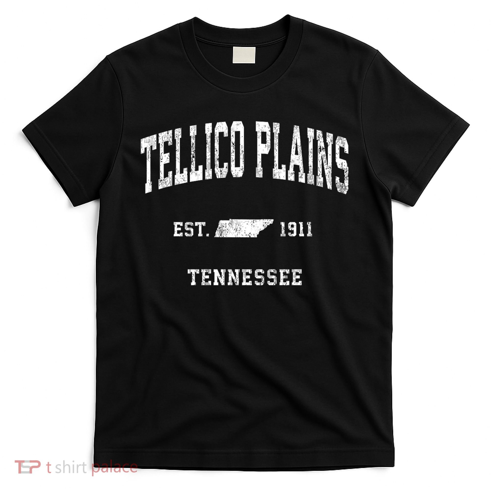 Tellico Plains Tennessee Tn Vintage Athletic Sports T-Shirt