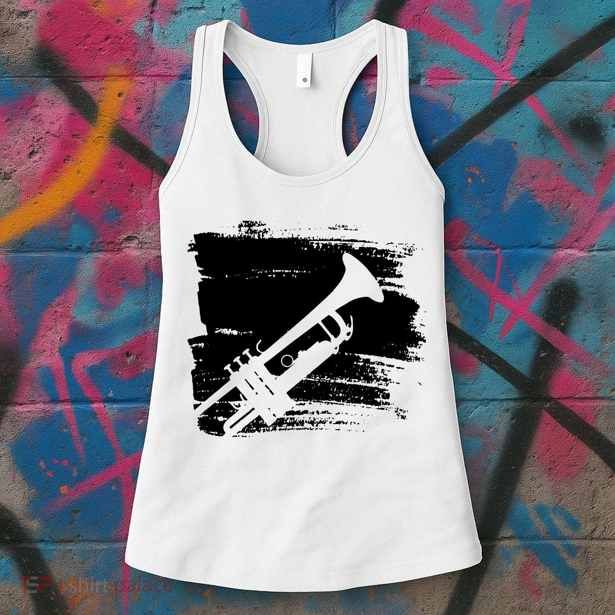 Trumpet Player Women's Tank Top