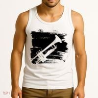 Trumpet Player Tank Top thumb 3