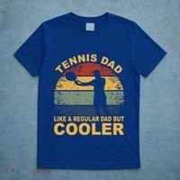 Tennis Player Tennis Father Tennis Racket Tennis Dad Funny Gift T-Shirt thumb 5