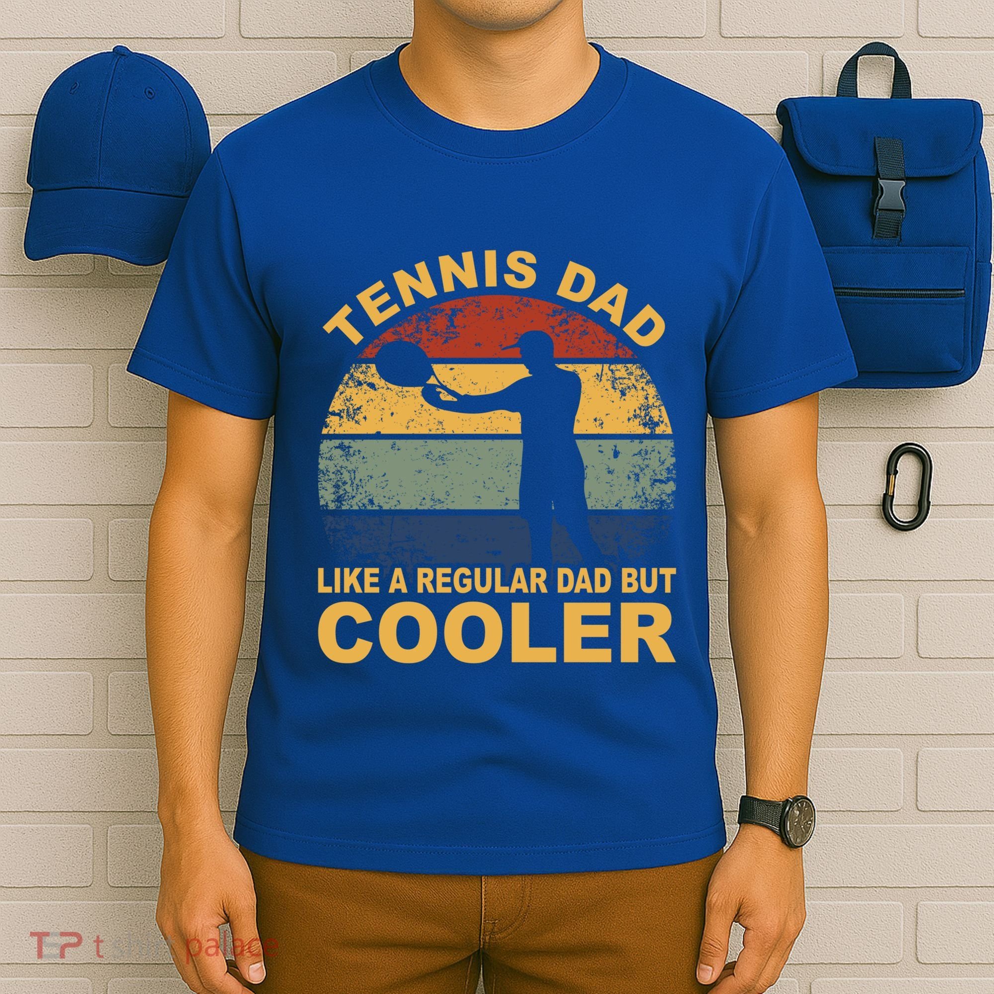 Tennis Player Tennis Father Tennis Racket Tennis Dad Funny Gift T-Shirt